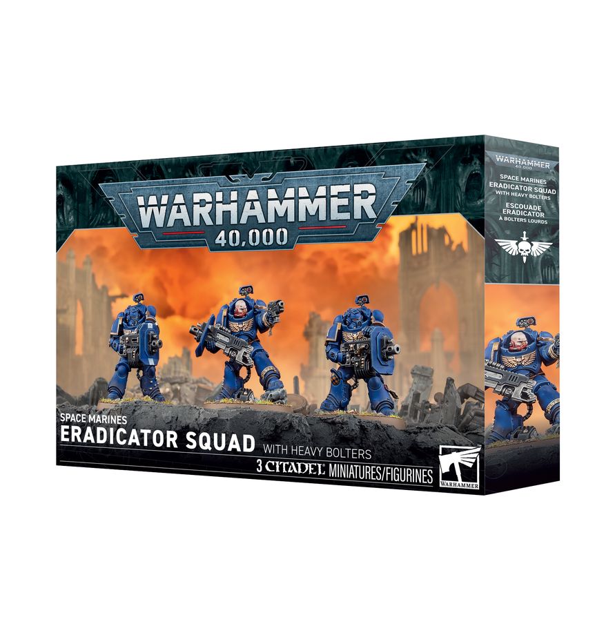 Warhammer 40K - Space Marines - Eradicator Squad With Heavy Bolters