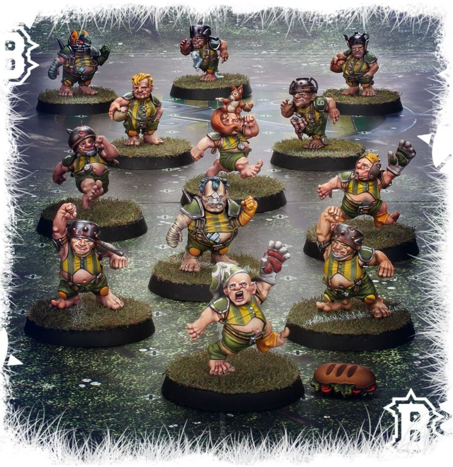 Blood Bowl - Halfling Blood Bowl Team – Greenfield Grasshuggers
