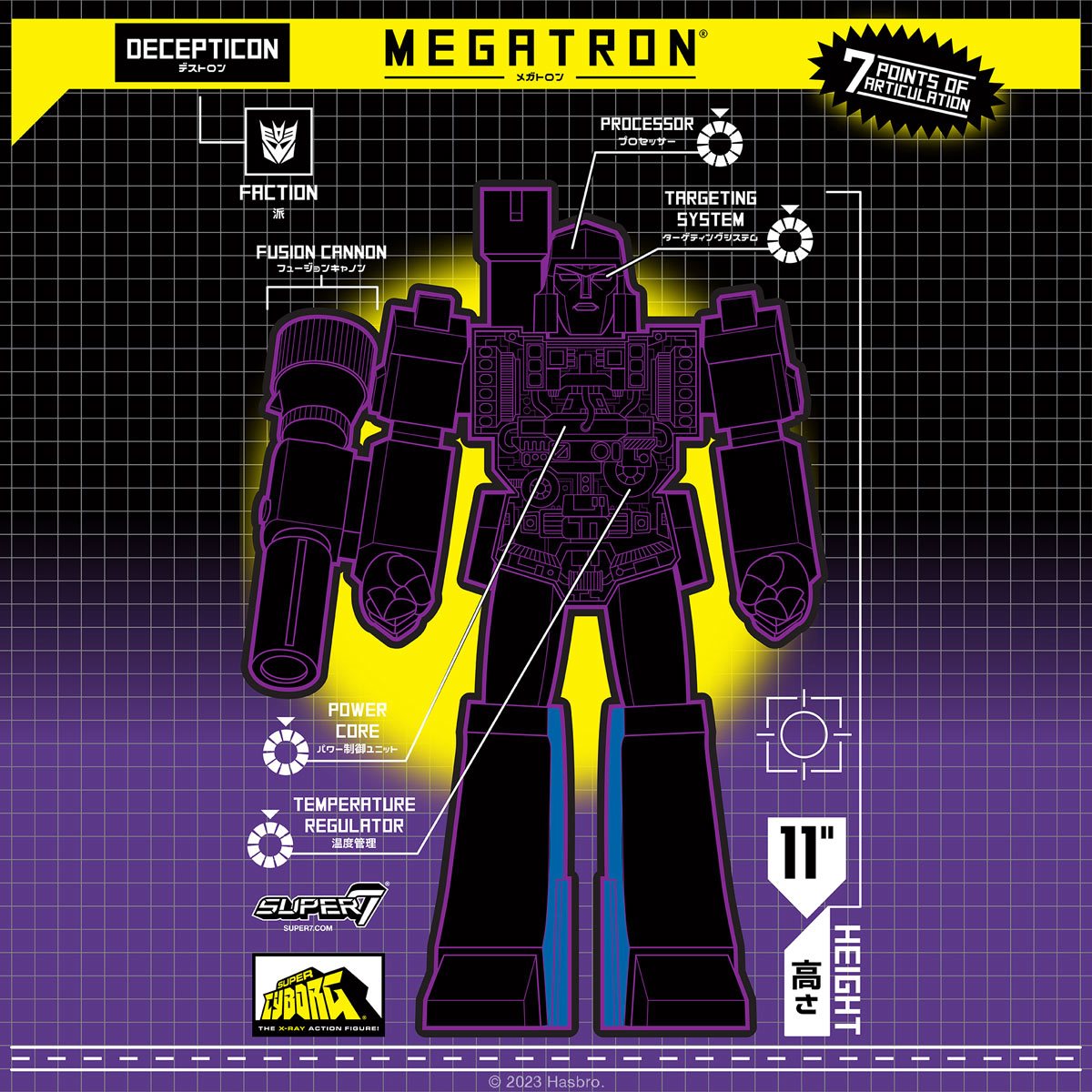 Transformers Good Bye Megatron Super Cyborg 12-Inch Vinyl Figure - SDCC Exclusive