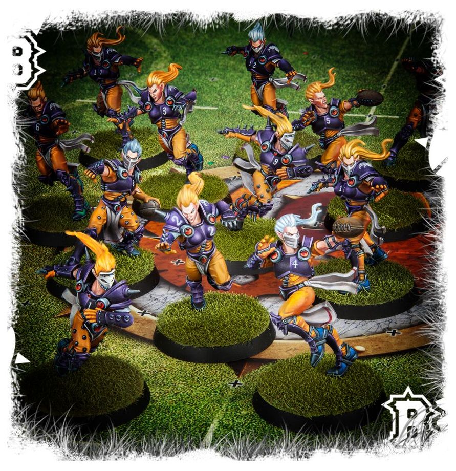 Blood Bowl - Elven Union Team - Elfheim Eagles