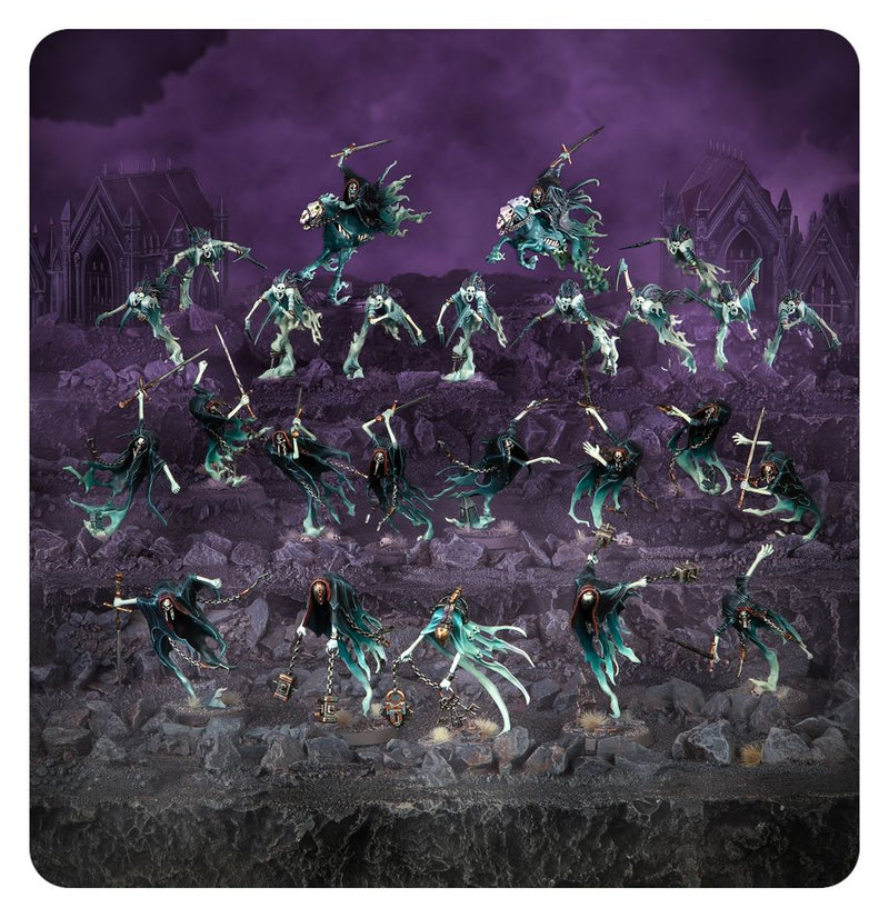 Warhammer Age of Sigmar - Nighthaunt - Cursed Shacklehorde