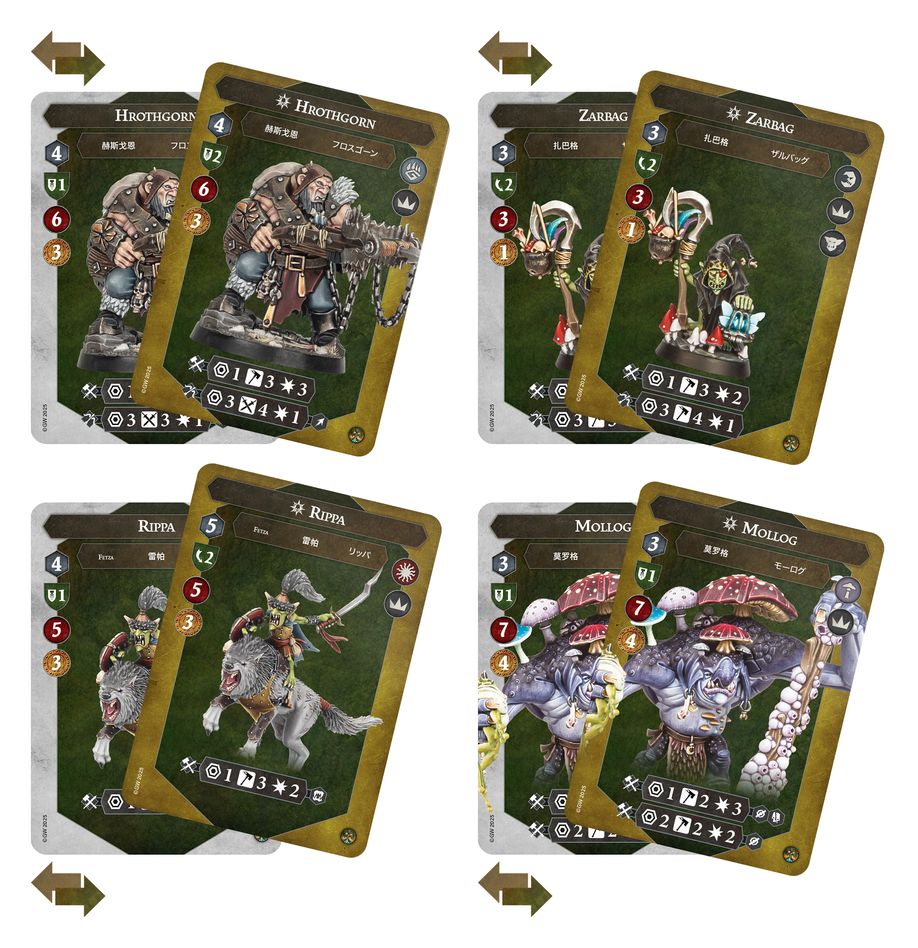 Warhammer Underworlds: Destruction Warbands: Gitz and Goliaths