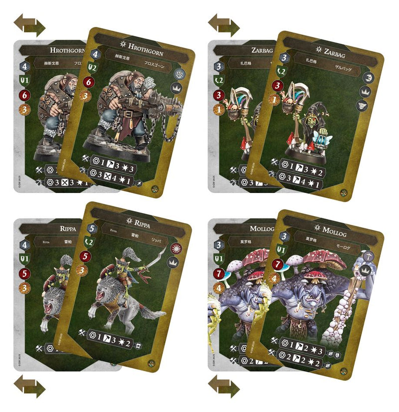 Warhammer Underworlds: Destruction Warbands: Gitz and Goliaths