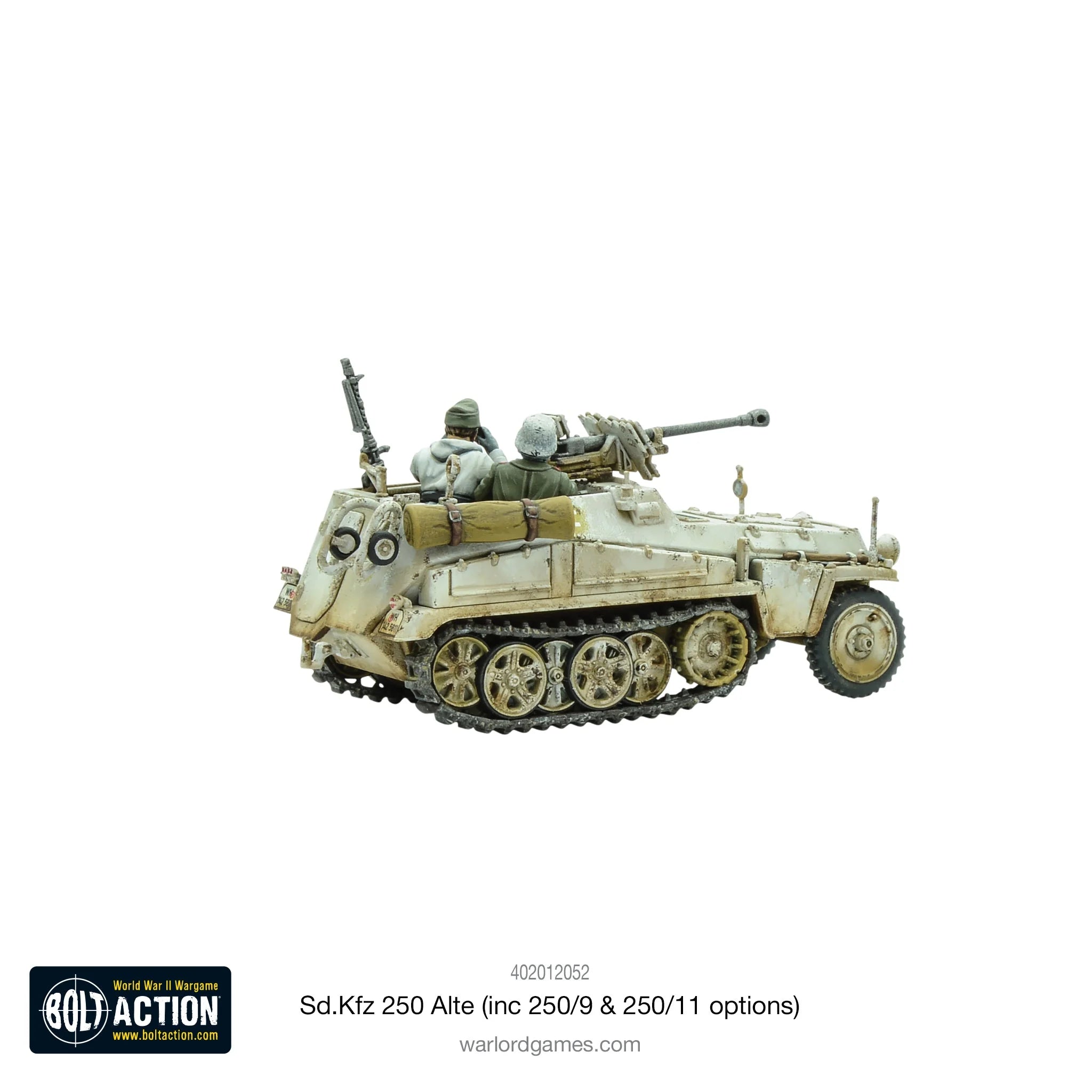 Bolt Action - Sd.Kfz 250 (Alte) Half-Track (Options For 250/1, 250/9 & 250/11 Variants)