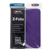 Z-Folio 9-Pocket LX Album - Purple
