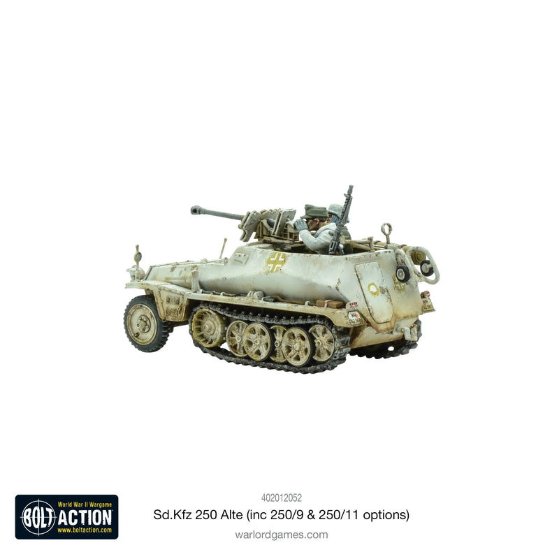 Bolt Action - Sd.Kfz 250 (Alte) Half-Track (Options For 250/1, 250/9 & 250/11 Variants)