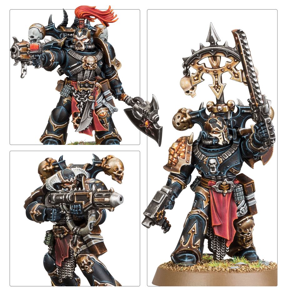 Warhammer 40k - Chaos Space Marines Battleforce - Hellforged Warband