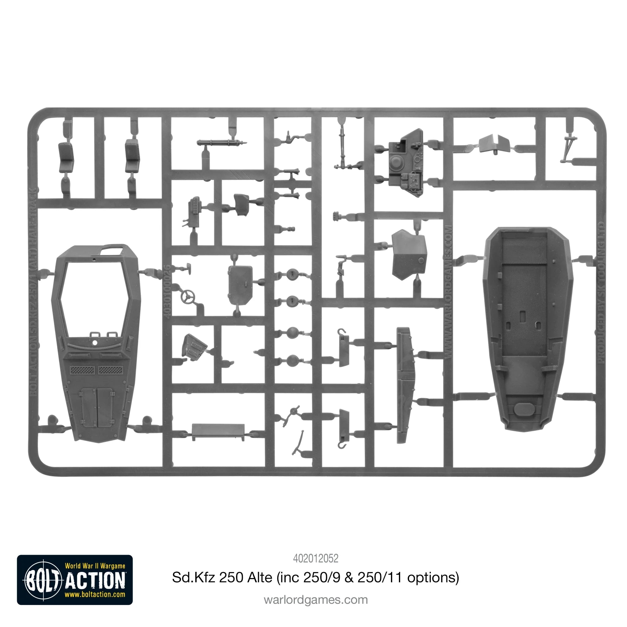 Bolt Action - Sd.Kfz 250 (Alte) Half-Track (Options For 250/1, 250/9 & 250/11 Variants)