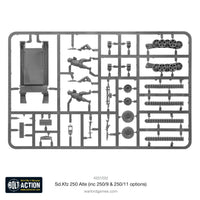 Bolt Action - Sd.Kfz 250 (Alte) Half-Track (Options For 250/1, 250/9 & 250/11 Variants)