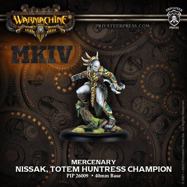 Mercenaries - Nissak, Totem Huntress Champion (Character Solo)