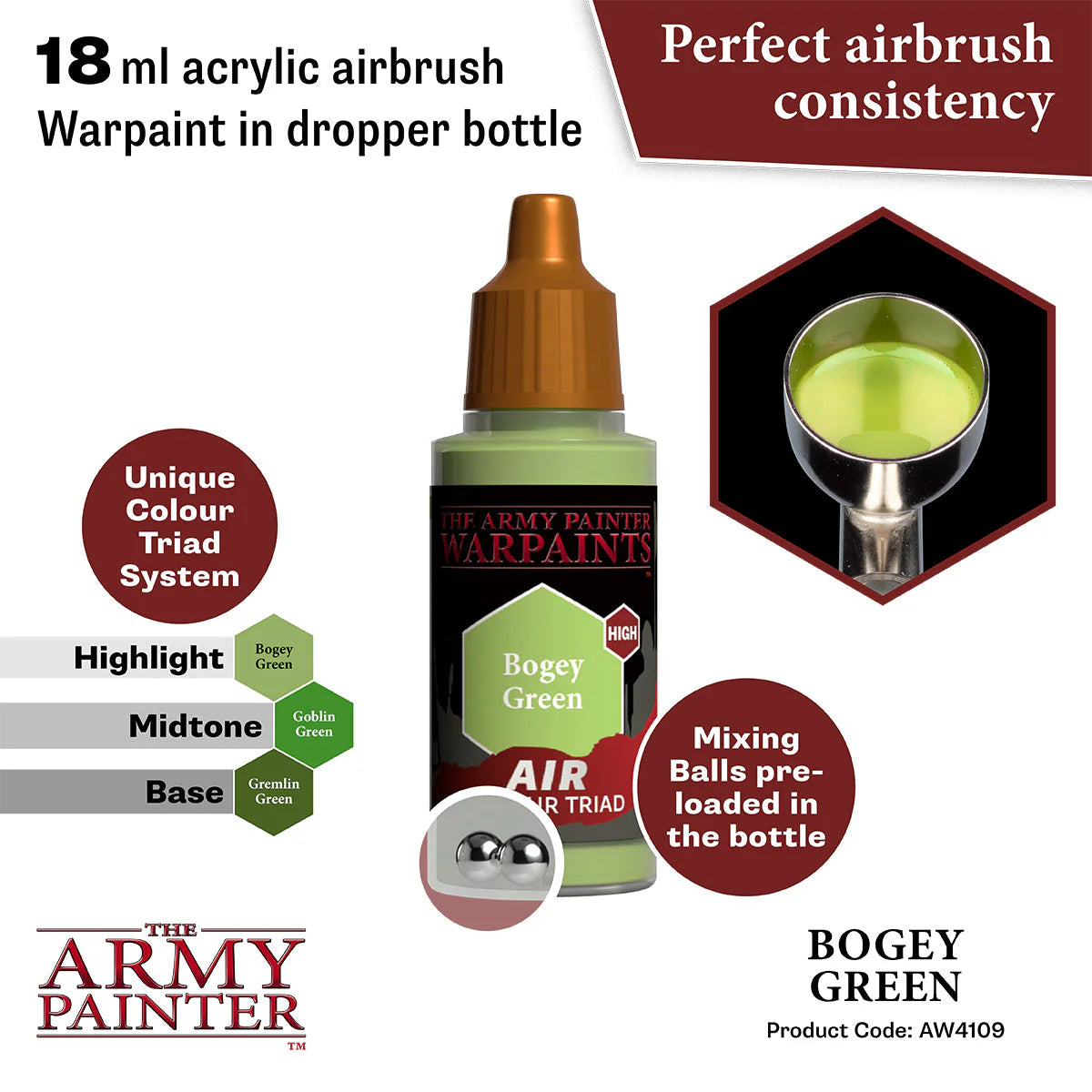 The Army Painter - Warpaints Air - Bogey Green