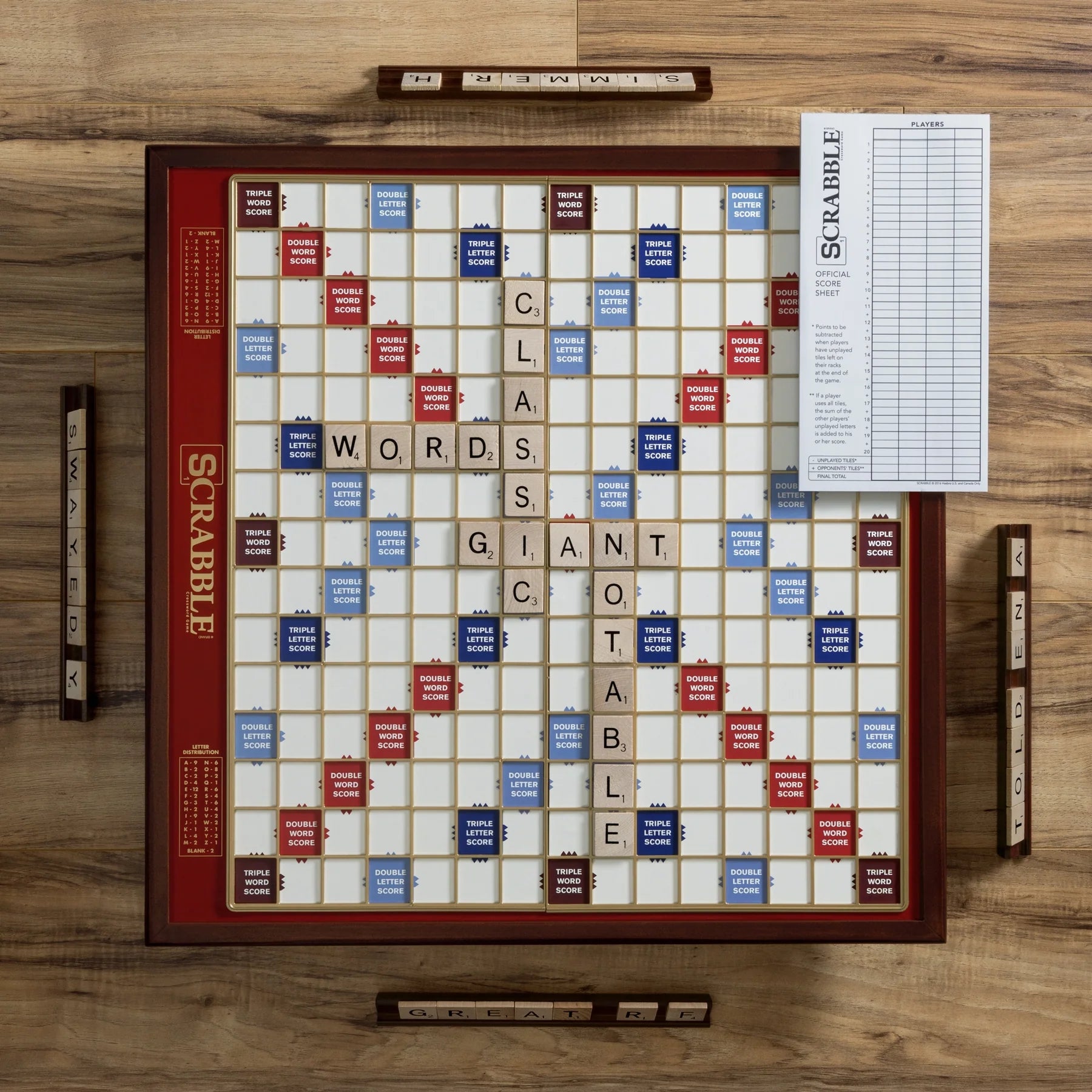 Giant Scrabble Deluxe Board Game