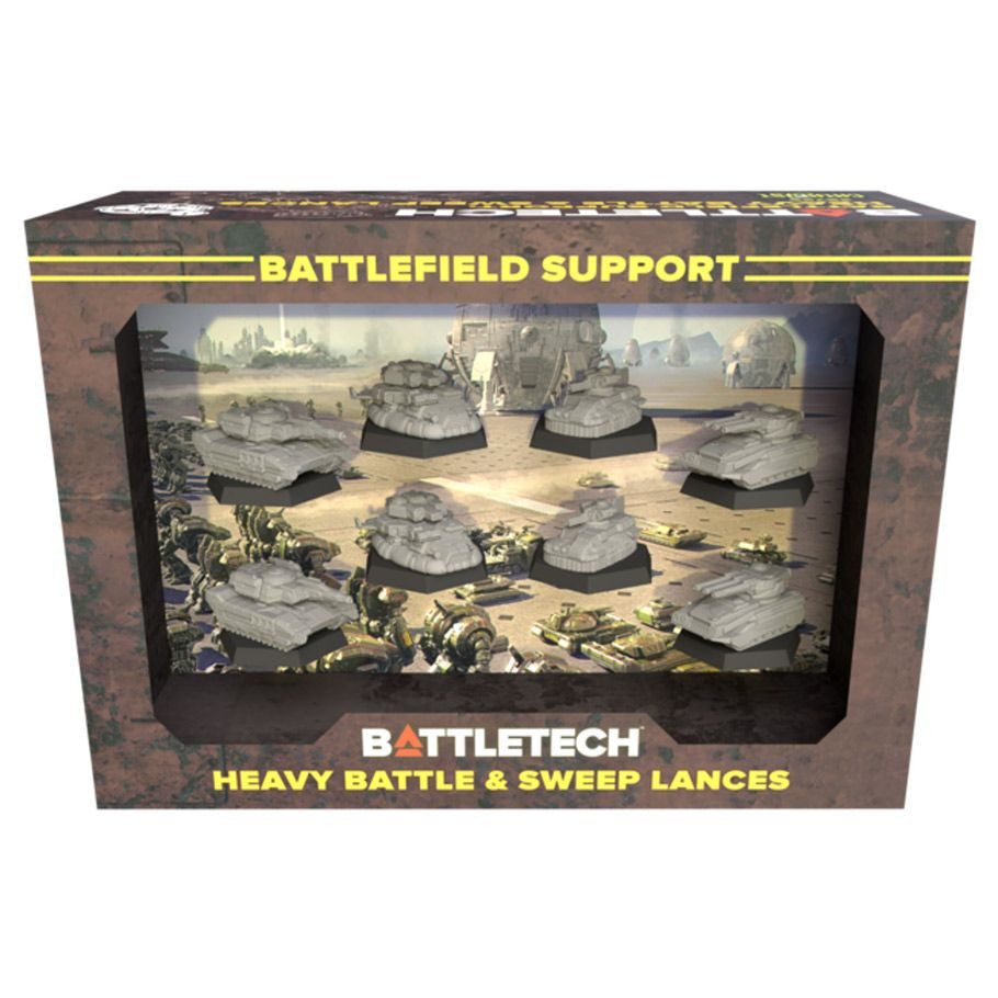 Battletech - Mercenaries Force Pack: Battlefield Support Heavy Battle & Sweep Lances