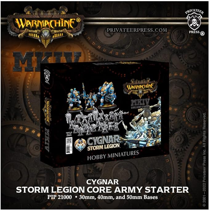 Cygnar Storm Legion Core Army Starter