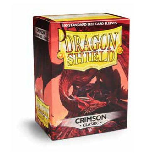 Dragon Shield - Standard Sleeves - Crimson Classic (100)