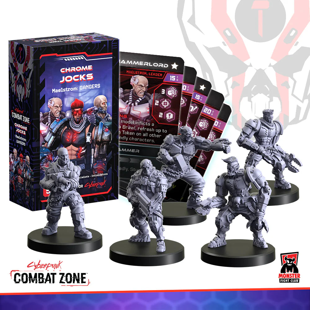 Cyberpunk RED Combat Zone - Chrome Jocks (Maelstrom)