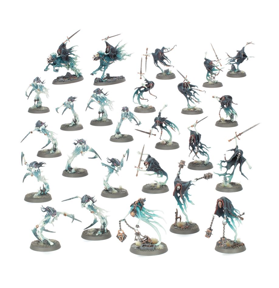 Warhammer Age of Sigmar - Nighthaunt - Cursed Shacklehorde
