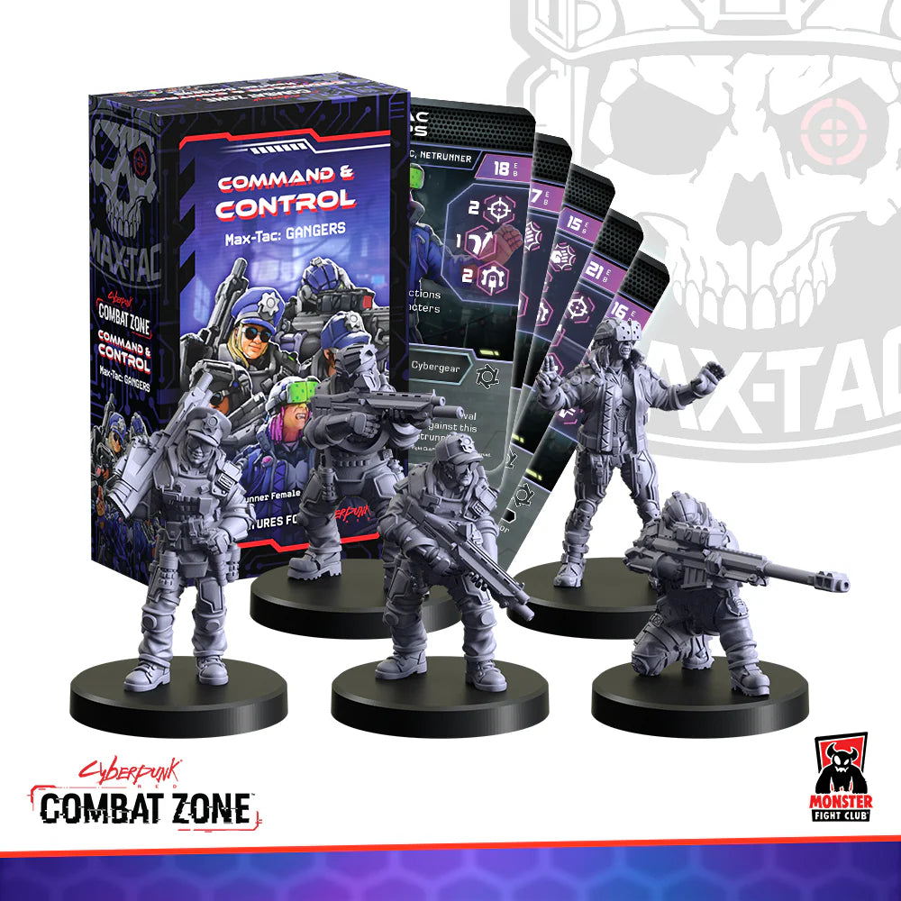 Cyberpunk: Combat Zone - Command & Control - Max-Tac: Gangers