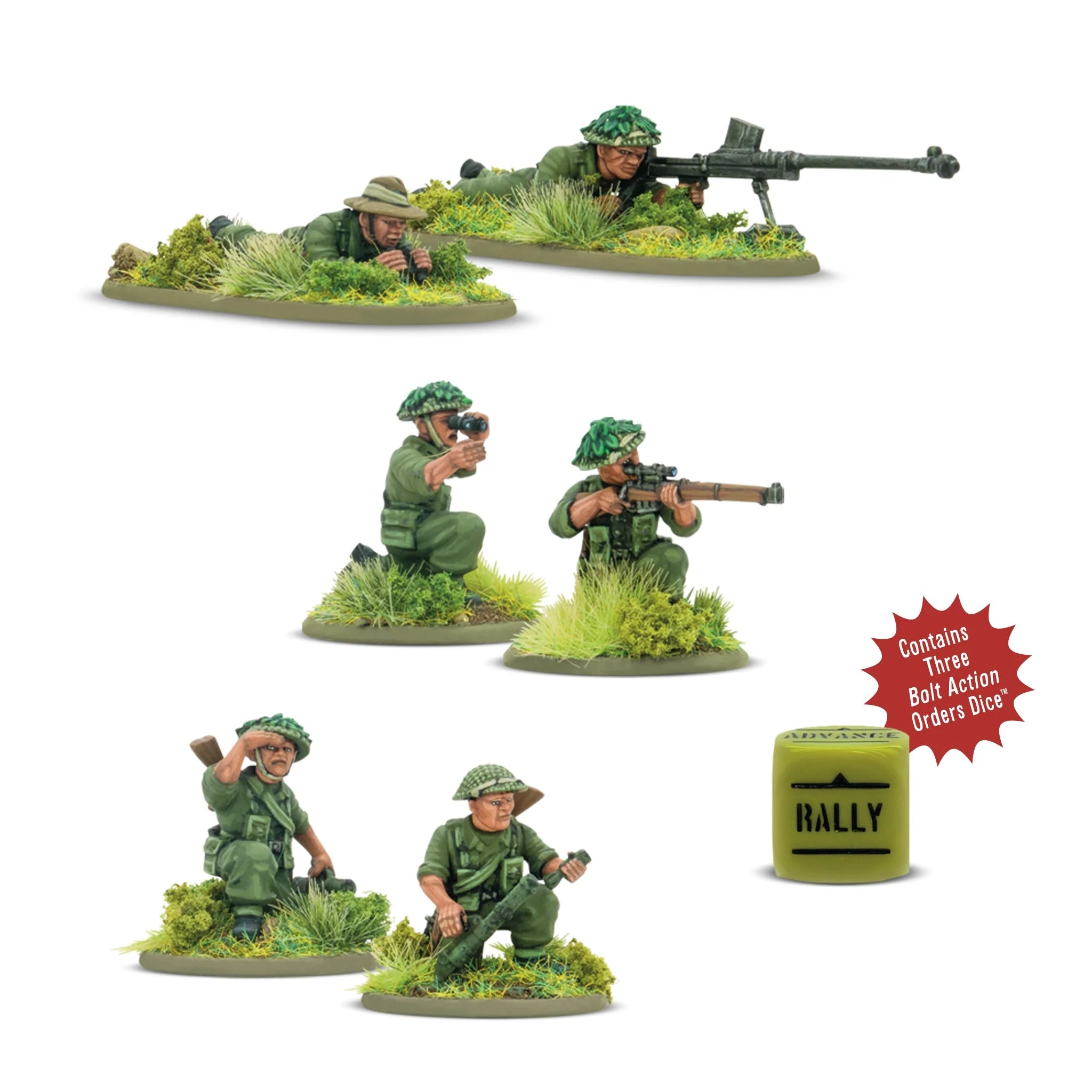 Bolt Action - Gurkha - Weapon Teams