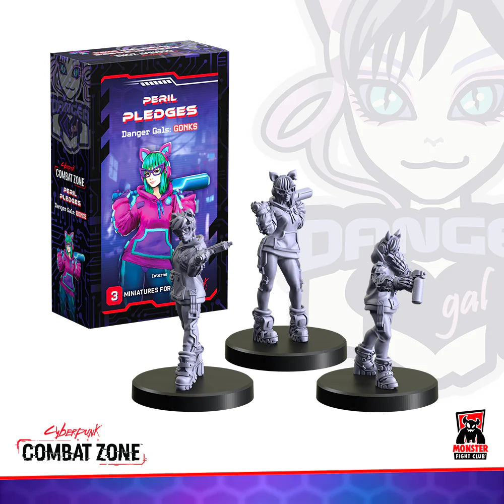 Cyberpunk RED Combat Zone - Peril Pledges (Danger Gal Gonks)