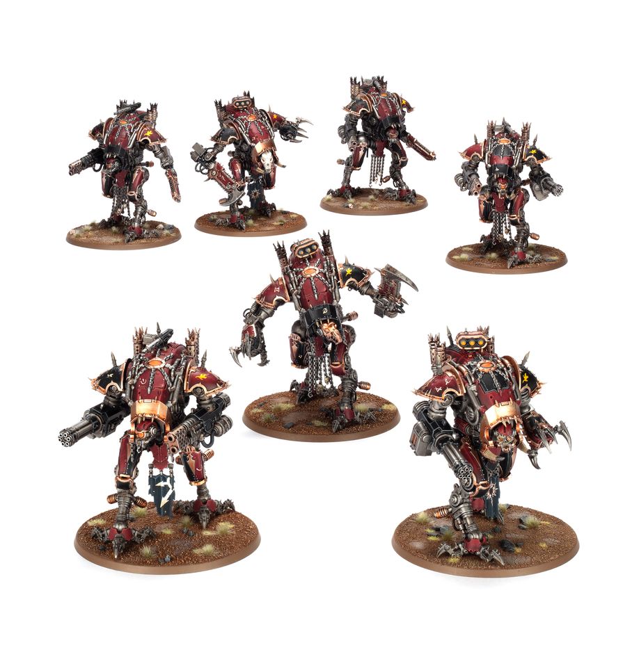 Warhammer 40,000 - Chaos Knights Battleforce - Houndpack Lance