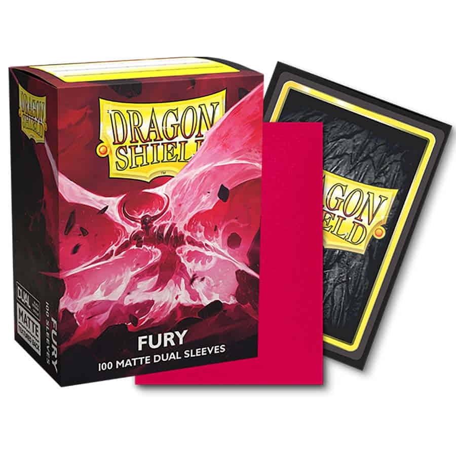Dragon Shield: Standard Sleeves - Matte Fury (100)