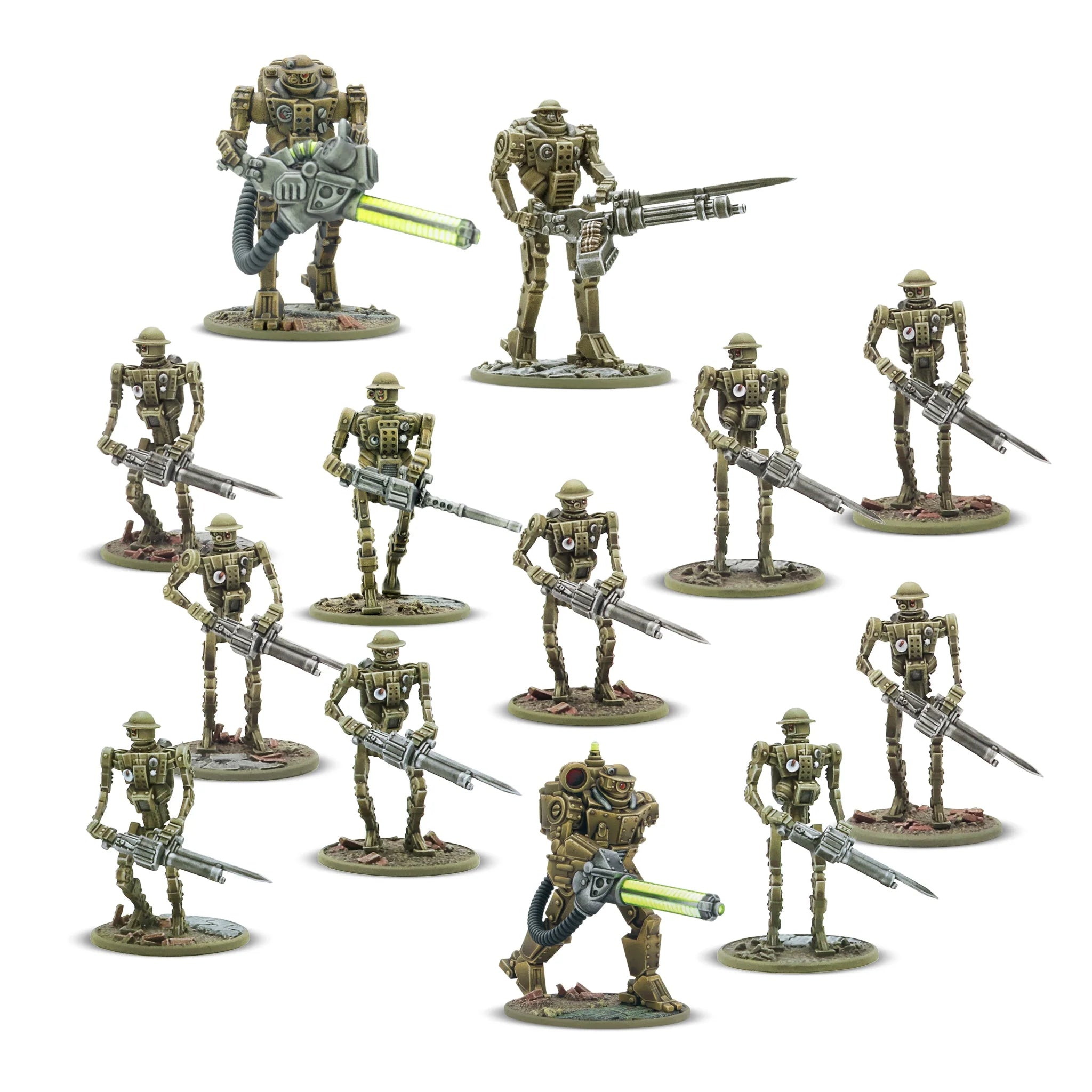 Bolt Action - Konflikt '47 - Automated Infantry platoon