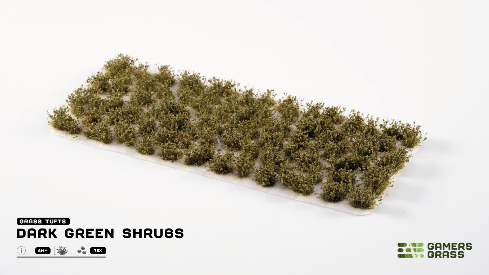 Gamers Grass -  Shrubs - Dark Green Shrubs