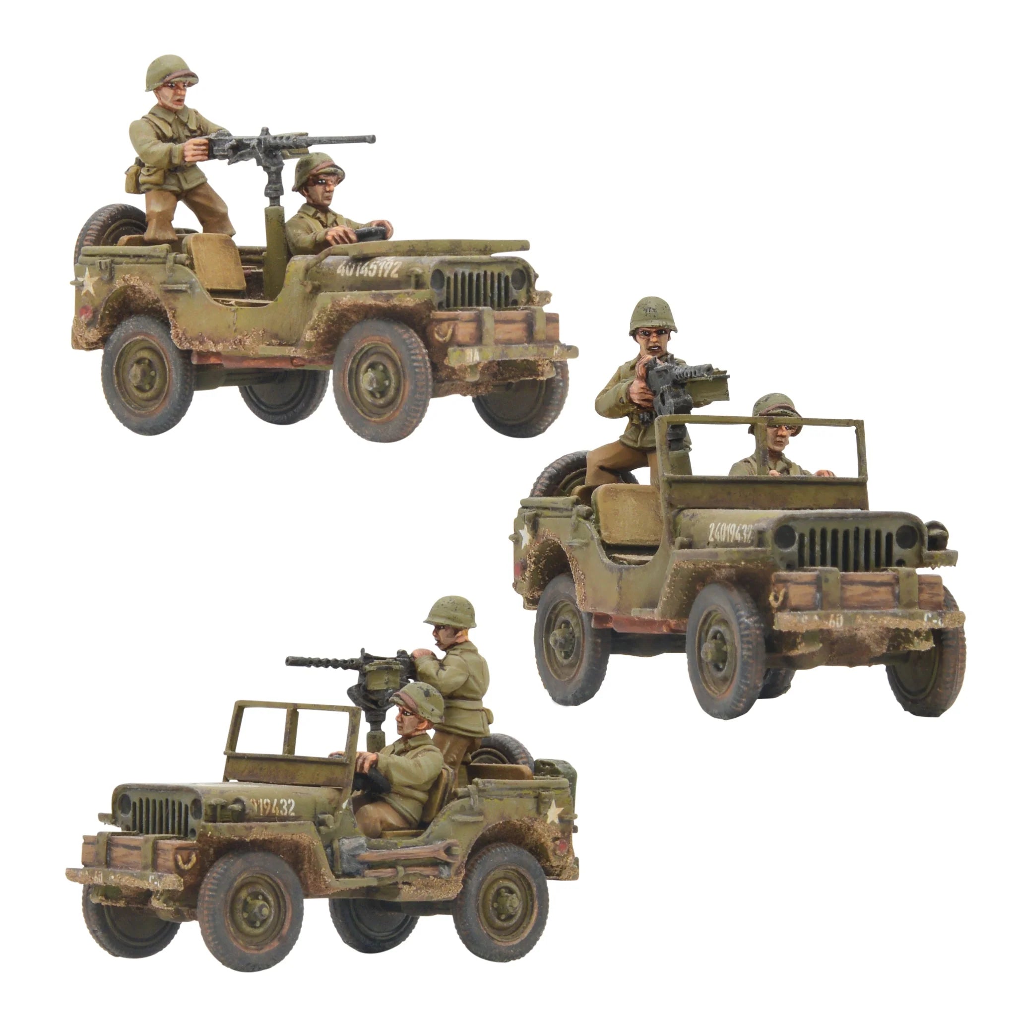 Bolt Action - Go Everywhere! US Jeep Armoured Platoon
