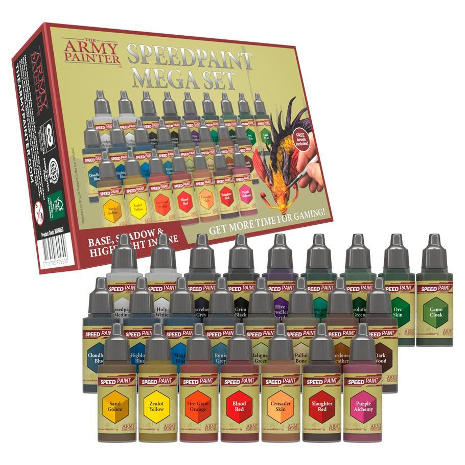 The Army Painter - Warpaints: Speedpaint Mega Set