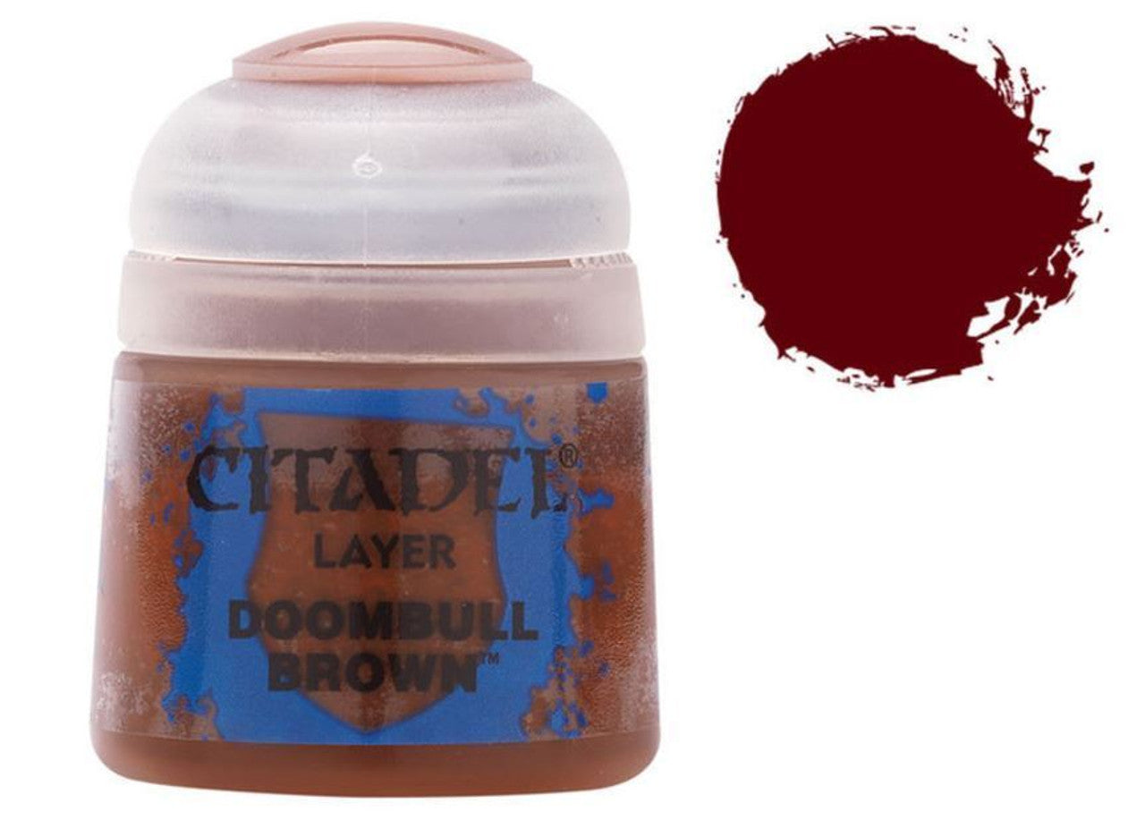 Citadel Layer Paint - Doombull Brown (12ml)