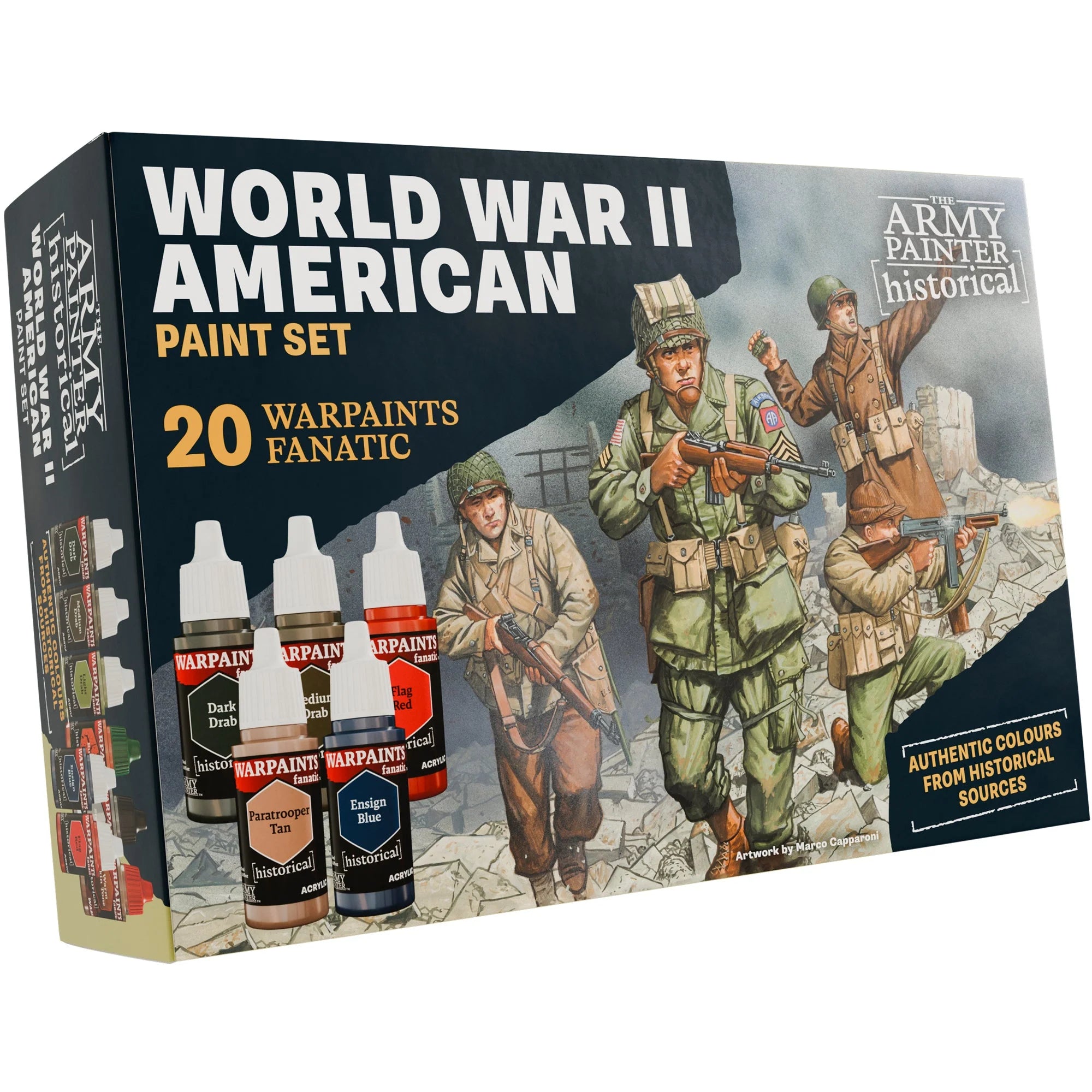Army Painter - Warpaints Fanatic - World War II American Paint Set