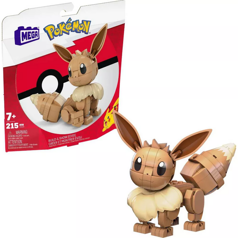 Mega Pokémon Eevee Building Set - 215pcs