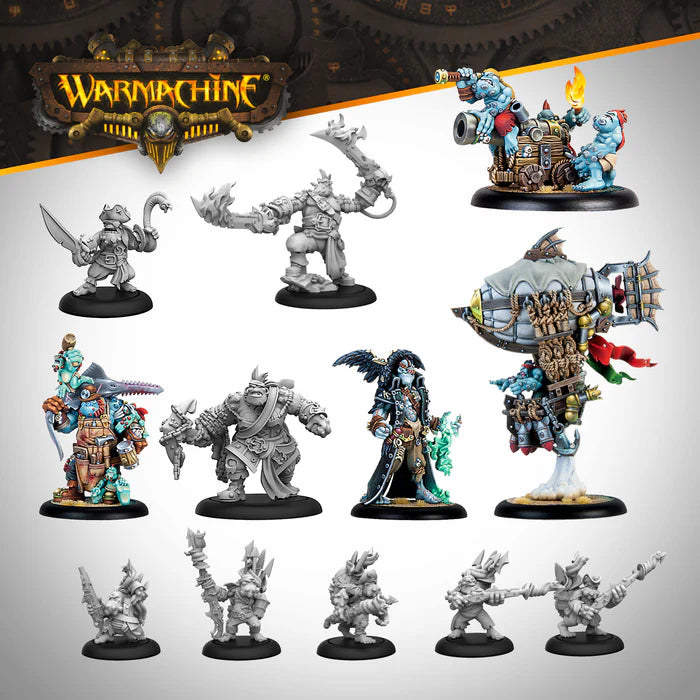 Warmachine - Southern Kriels Brineblood Marauders - Auxiliary Expansion