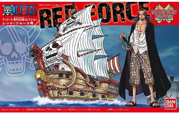 Bandai One Piece - Grand Ship Collection - 04 Red Force Model Ship
