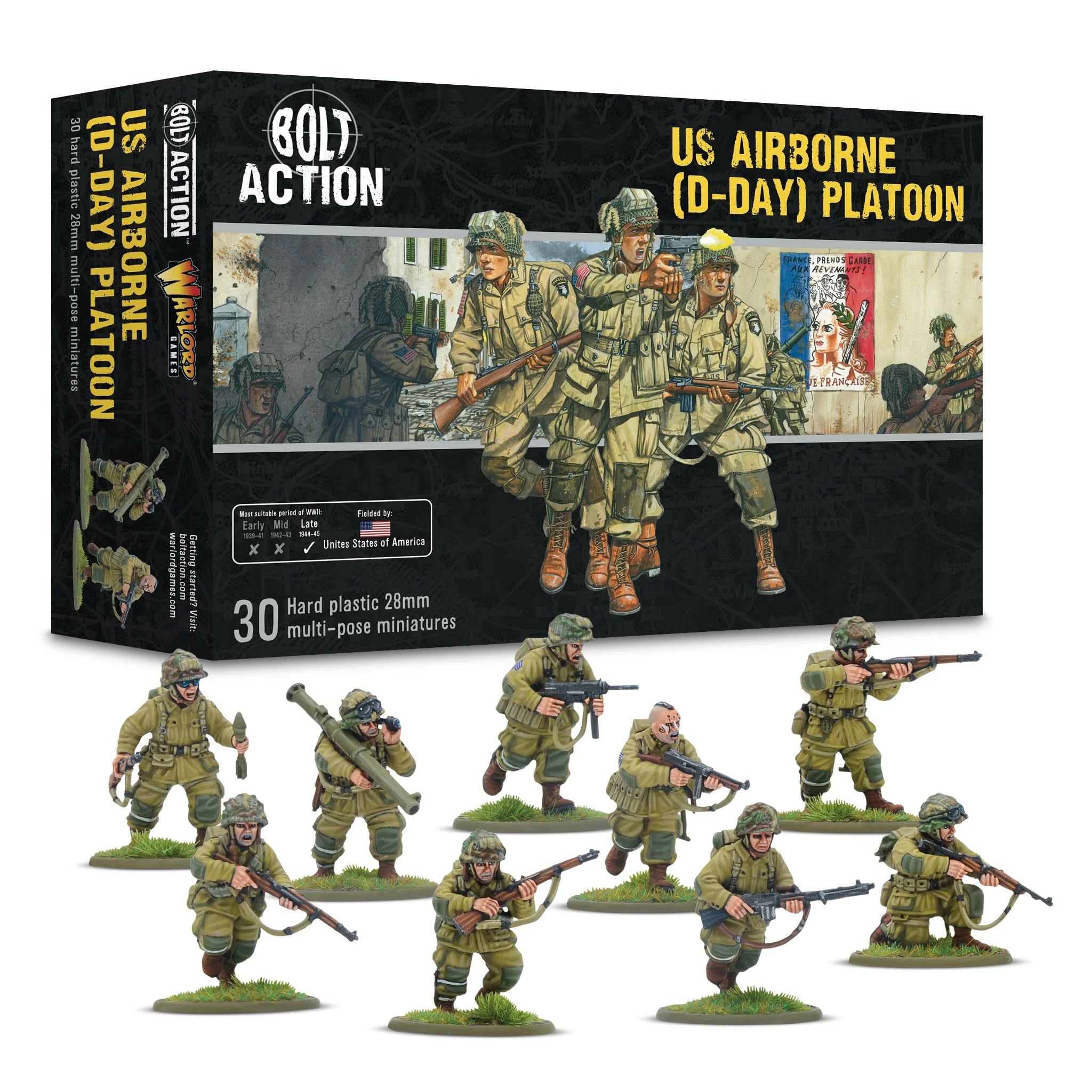Bolt Action -  Armies of the United States: US Airborne (D-Day) Platoon