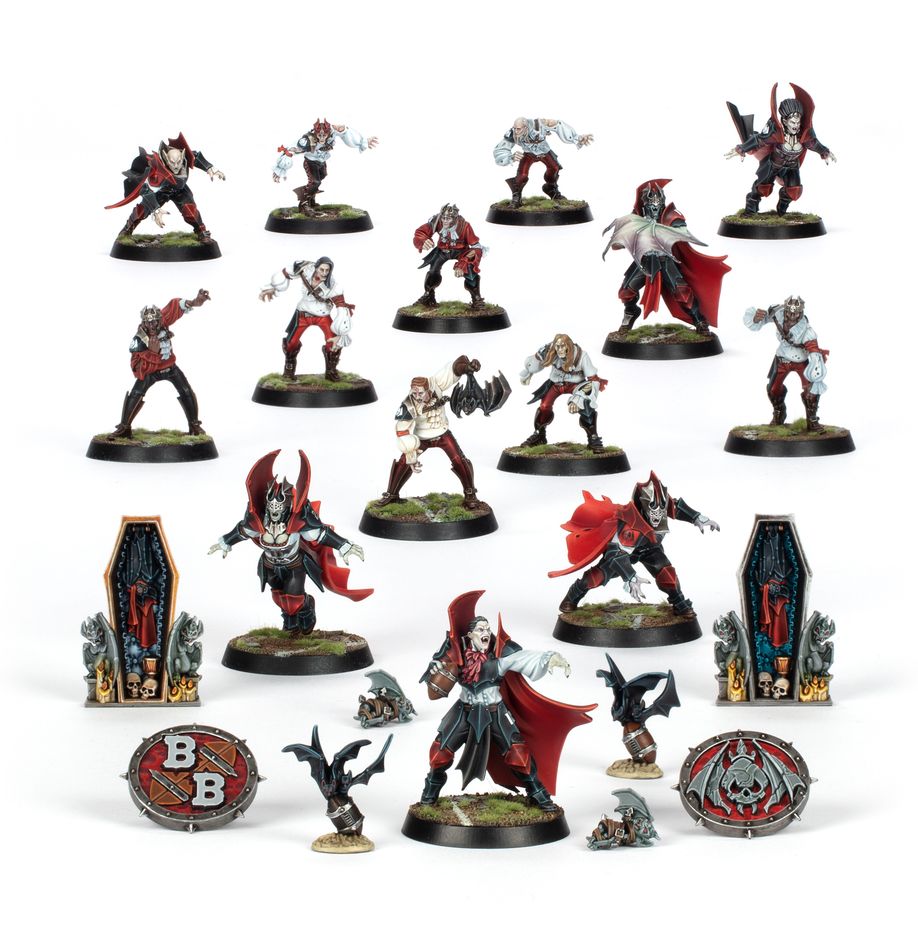 Blood Bowl - Vampire Blood Bowl Team - The Drakfang Thirsters
