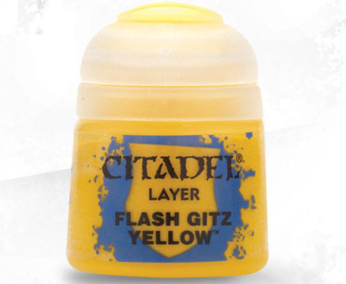 Citadel Layer Paint - Flash Gitz Yellow (12ml)