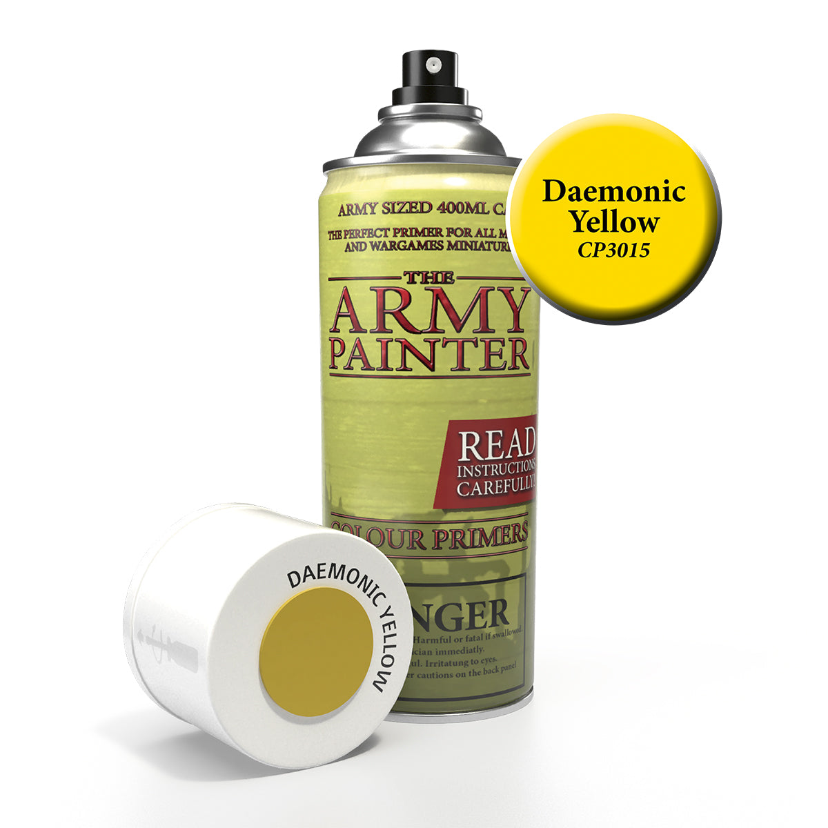Army Painter - Base Primer - Daemonic Yellow