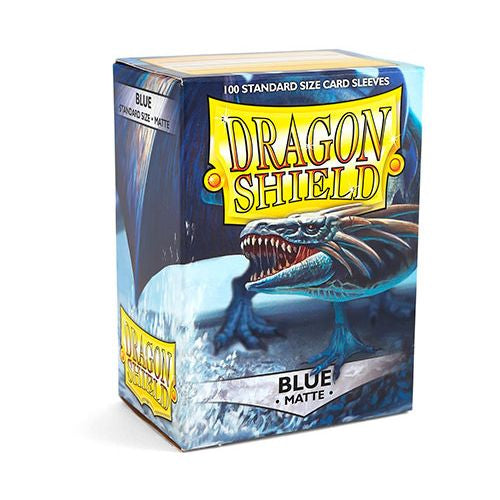Dragon Shield: Standard Sleeves - Blue Matte (100)