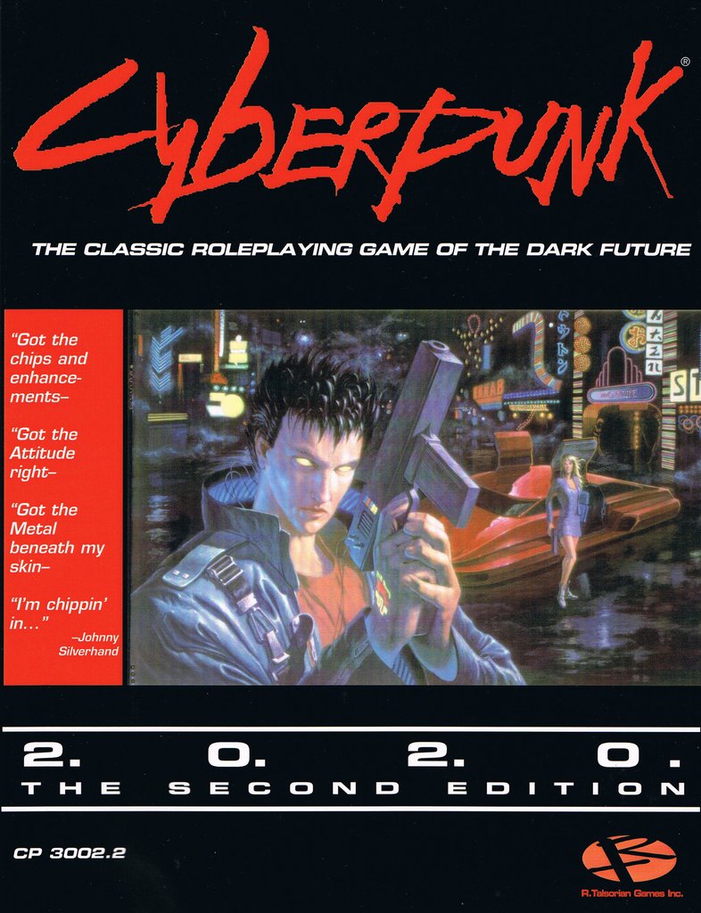 Cyberpunk 2020: Second Edition Core Rulebook (SC)