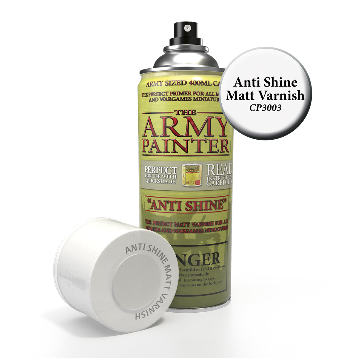 Army Painter - Base Primer - Anti-Shine, Matt Varnish