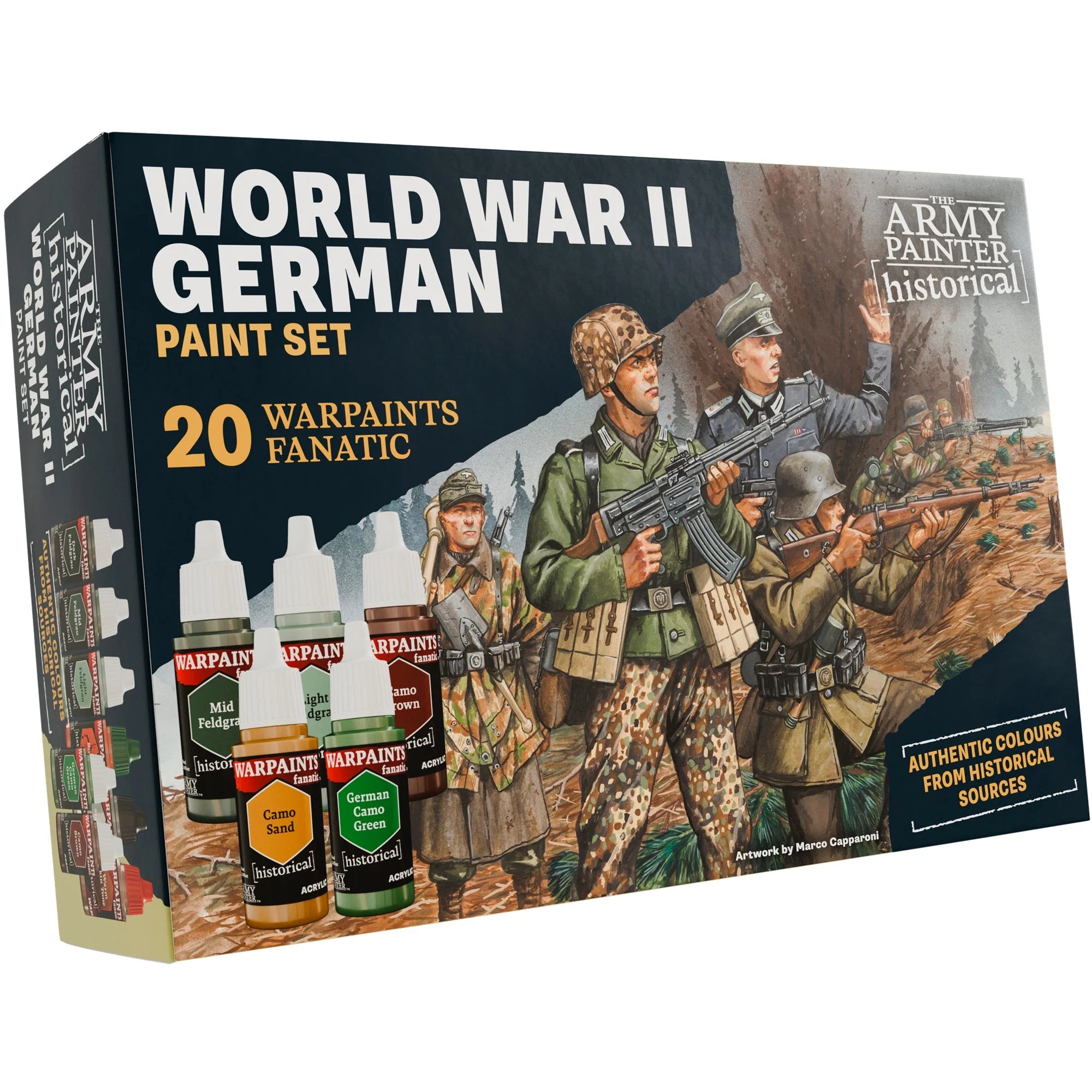 Army Painter - Warpaints Fanatic - World War II German Paint Set
