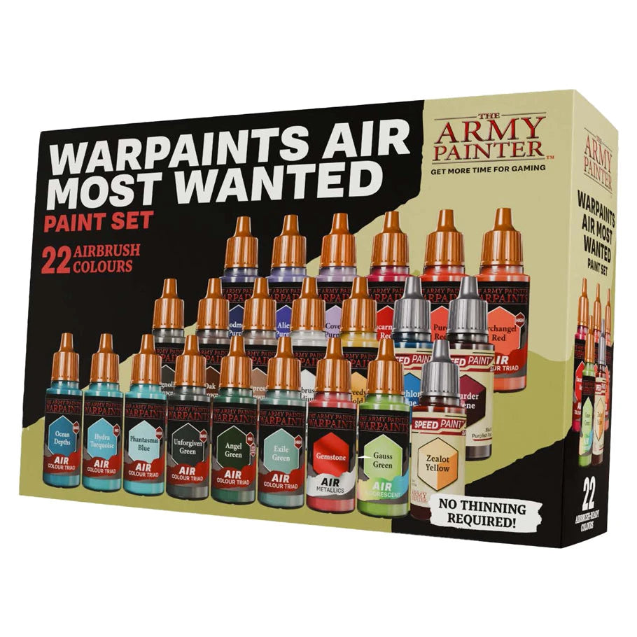 The Army Painter - Warpaints: Air Most Wanted Paint Set