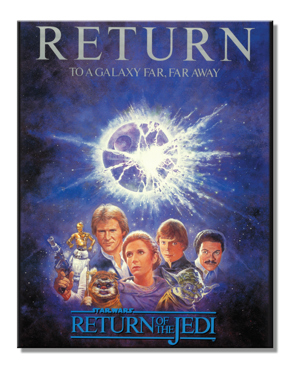 Metal Sign: Return of Jedi Movie Poster