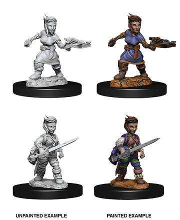Pathfinder Deep Cuts: Female Halfling Rogue