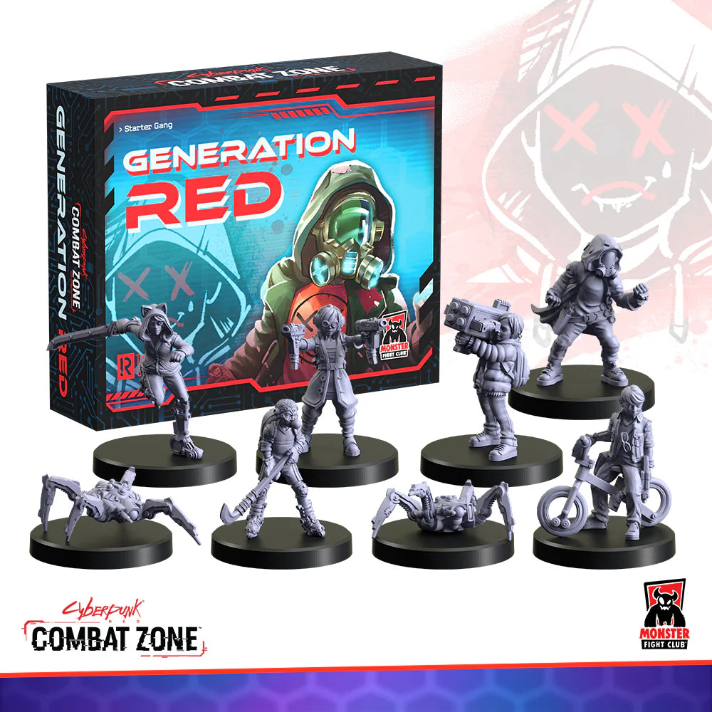 Cyberpunk RED: Combat Zone - Generation Red Starter