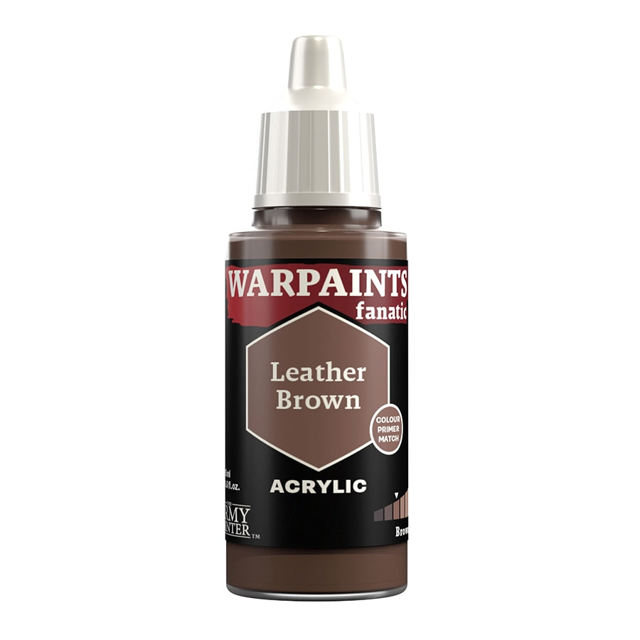 The Army Painter - Warpaints Fanatic - Acrylic - Leather Brown (18ml)