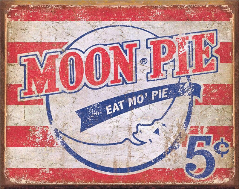 Metal Sign: Moon Pie - American