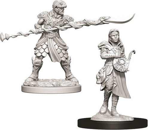 Dungeons & Dragons Nolzur’s Marvelous Miniatures: Yuan-Ti Adventurers